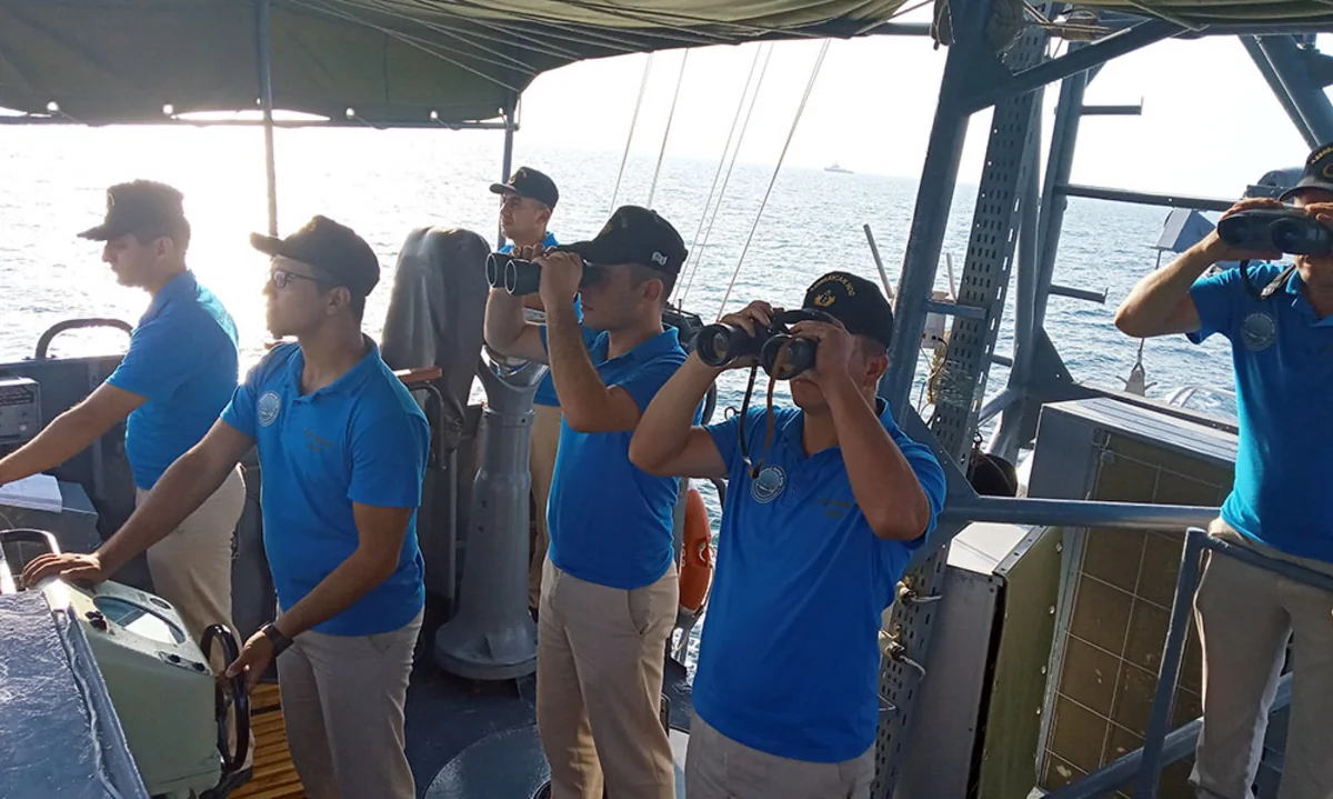 Area and training complex of Sea Cup contest inspected