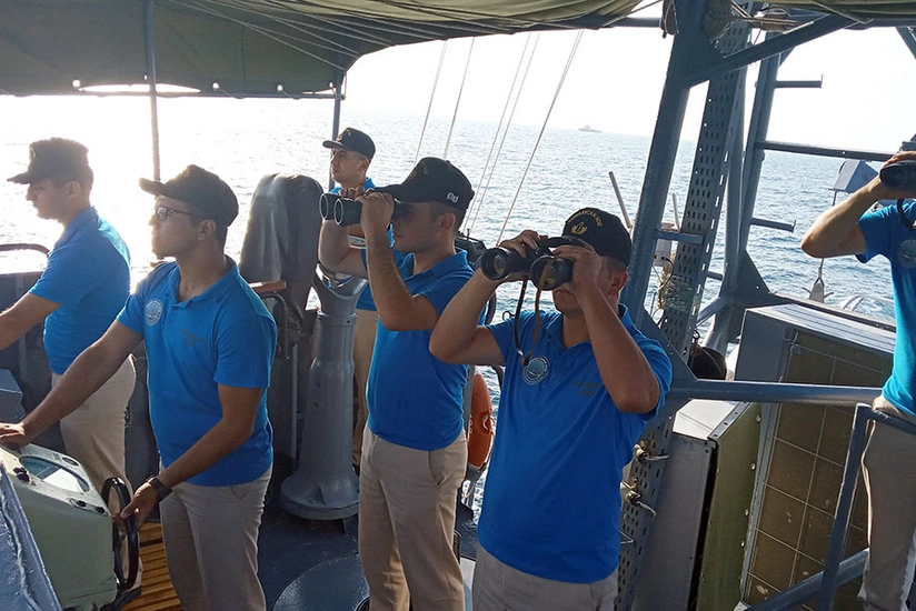 Area and training complex of Sea Cup contest inspected