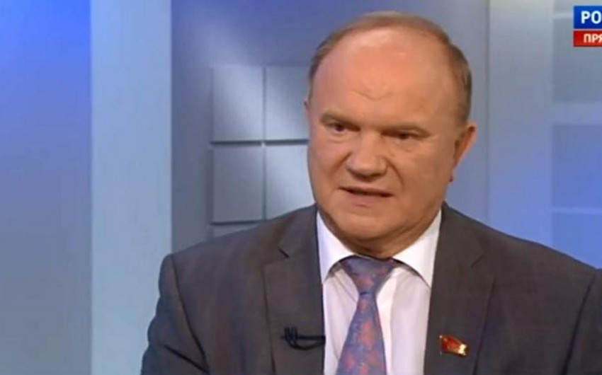 Rusiya Kommunist Partiyasının lideri: Azərbaycandan çox şey öyrənmək olar
