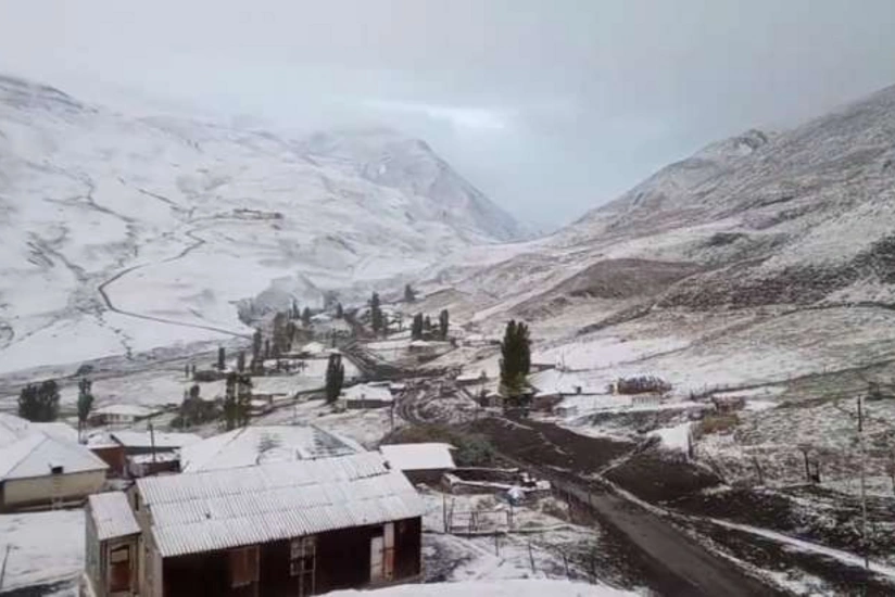 Daşkəsənə ilk qar yağıb