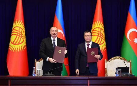 Azerbaijan, Kyrgyzstan sign documents