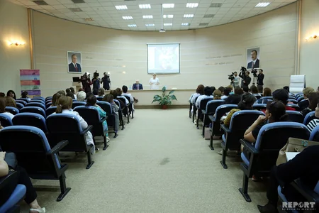 Bakıda “Azərbaycanda irsi qan xəstəliklərinin diaqnostikası, müalicəsi və profilaktikası mövzusunda konfrans keçirilib