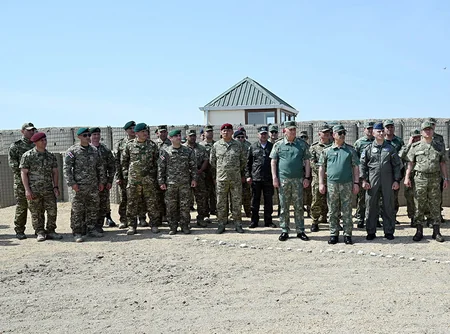 Distinguished Visitors Day held within Caucasian Eagle - 2024 exercises