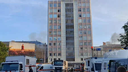 Rusiyanın kütləvi dron hücumuna məruz qalan Kiyevdən FOTOREPORTAJ