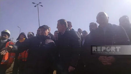 Azərbaycan və Türkiyənin XİN başçıları Kahramanmaraşda dağıntılar olan ərazilərə baş çəkib, zərərçəkmişlərlə görüşüb