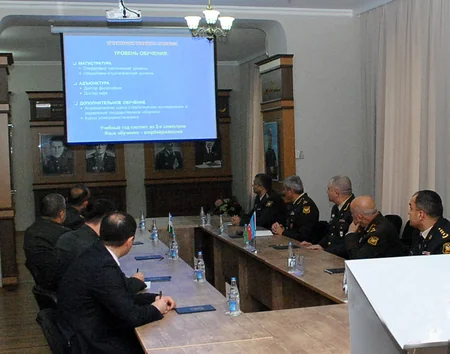 Uzbek defence minister visits Azerbaijani Armed Forces Military College