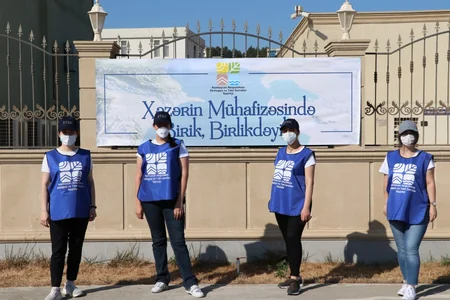 Azərbaycanda sahilboyu ərazilərin təmizlənməsinə başlanılıb