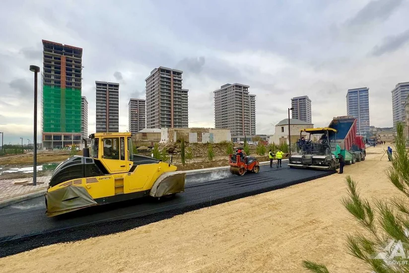 Ağ şəhərdə 12 küçə inşa edilir