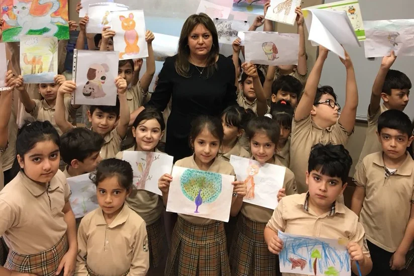 “Beynəlxalq bioloji müxtəliflik günü” münasibətilə məktəb-liseydə məktəblilərlə görüş keçirilib