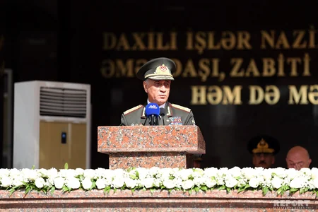 Azərbaycan polisinin 100 illik yubileyi münasibətilə təntənəli mərasim keçirilir