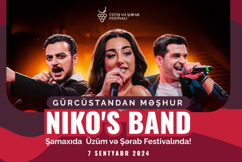Mahnısı dünya hitinə çevrilən “Niko’s Band” Üzüm və Şərab Festivalında