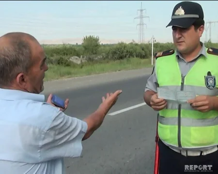 ГДП провела рейды в Евлахе, оштрафовано 20 водителей - ВИДЕО