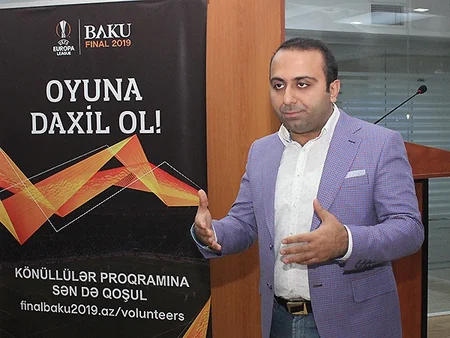 Avropa Liqasının final oyunu ilə əlaqədar daha bir universitetdə tələbələrlə görüş keçirilib