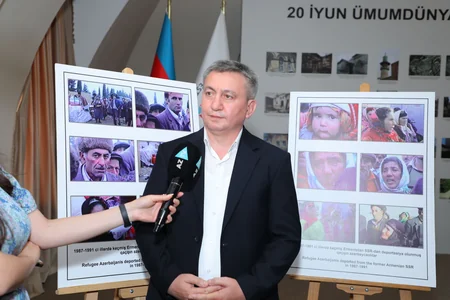 Ümumdünya Qaçqınlar Gününə həsr olunmuş beynəlxalq tədbir keçirilib