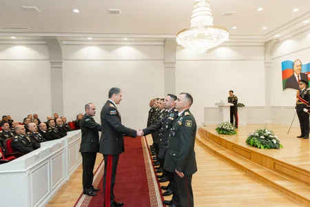 Daxili Qoşunların yaranmasının növbəti ildönümü münasibəti ilə tədbir keçirilib