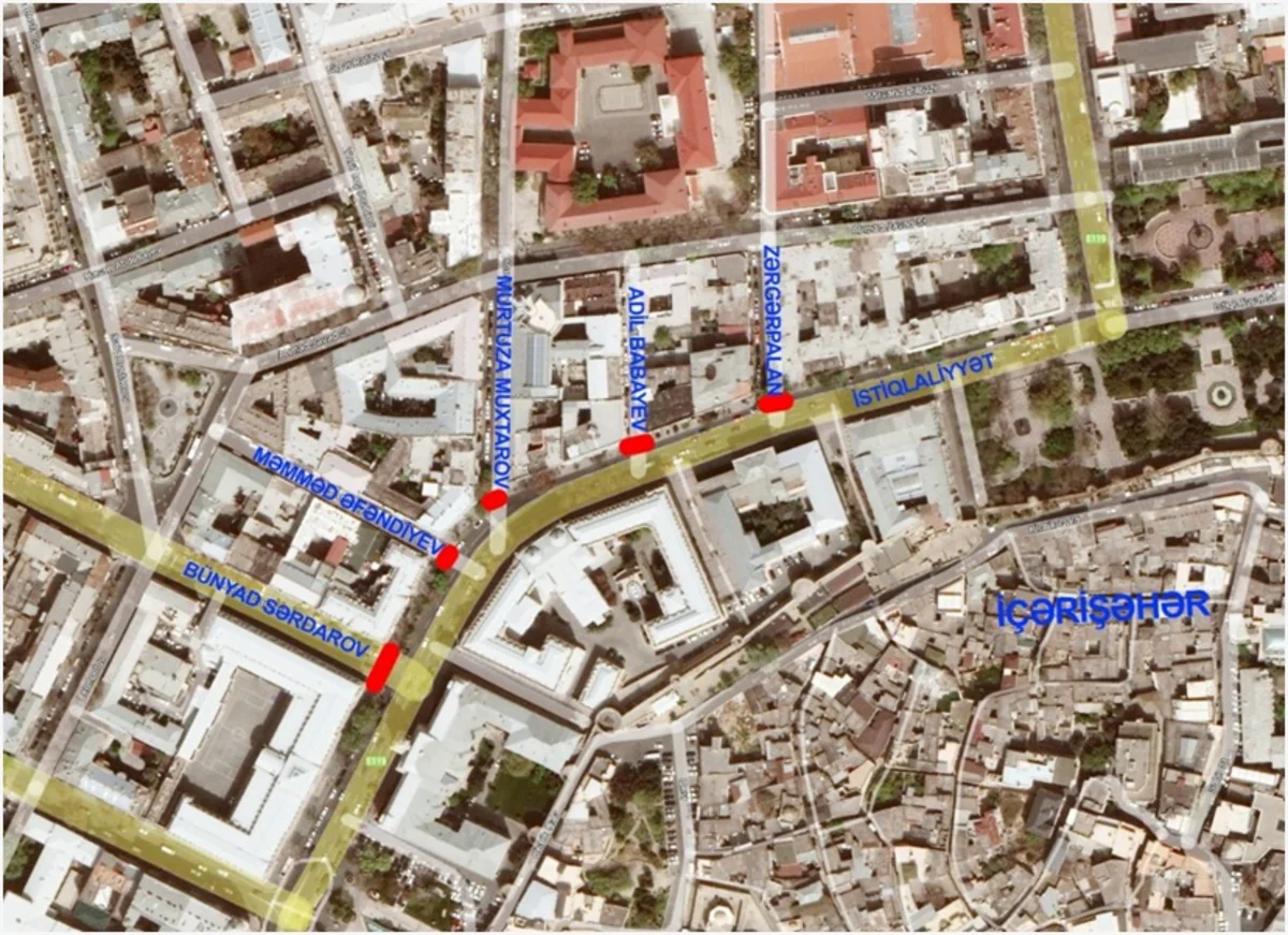 “Formula 1”: Bakıda daha iki yol nəqliyyatın hərəkətinə bağlanacaq