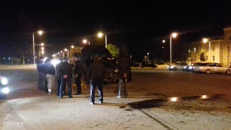 Mingəçevirdə iki minik avtomobili toqquşub - FOTO