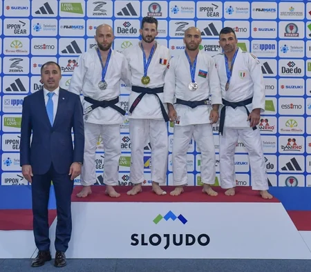Azərbaycanın veteran cüdoçuları Avropa çempionatını 11 medalla başa vurublar