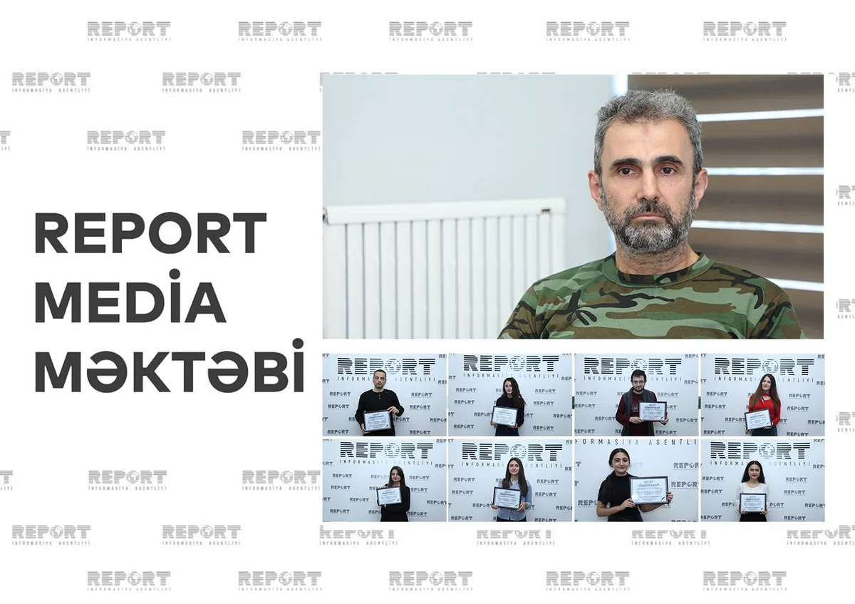 İsmayıl Rafiqoğlu: “Report Media Məktəbinin bir üzvü hazırda cəbhədə düşmənlə döyüşür”