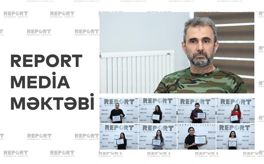 İsmayıl Rafiqoğlu: “Report Media Məktəbinin bir üzvü hazırda cəbhədə düşmənlə döyüşür”