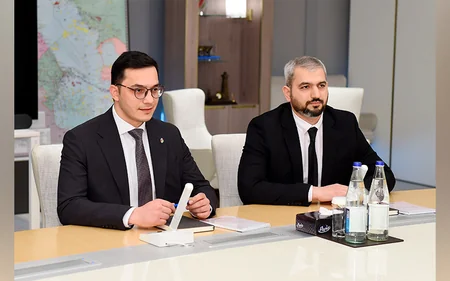 SOCAR prezidenti “Yüksəliş” müsabiqəsinin qalibləri ilə görüşüb