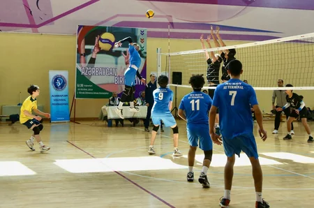 Voleybolçu oğlanlar arasında Azərbaycan birinciliyinə start verilib