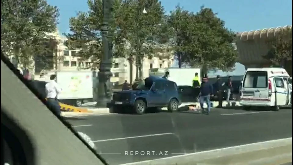 Bakıda yol qəzası olub, sürücü ölüb