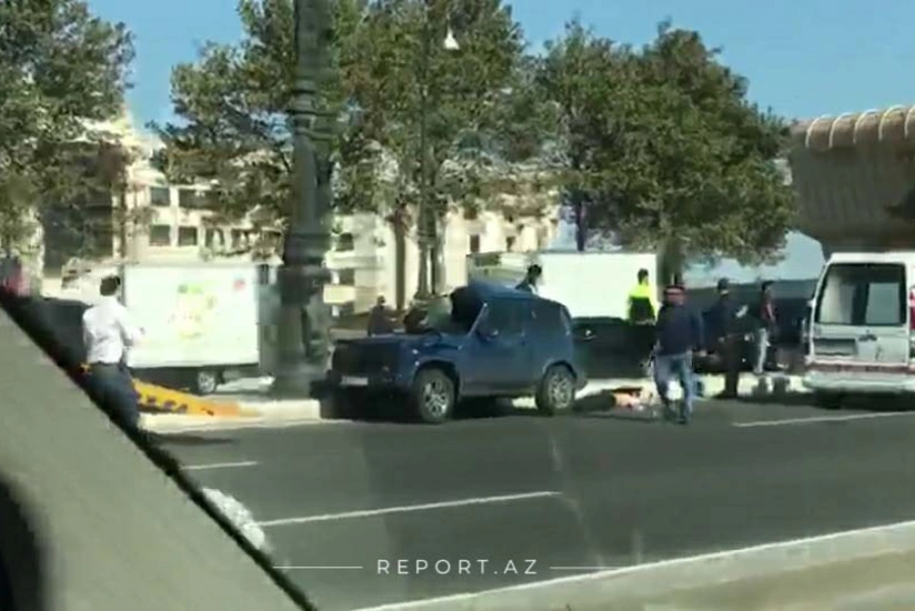 Bakıda yol qəzası olub, sürücü ölüb