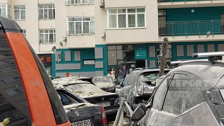 Result of Russian army's attack on Kyiv last night - PHOTO REPORTAGE