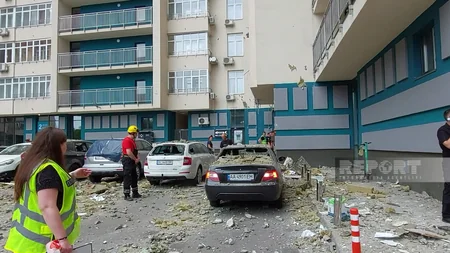 Result of Russian army's attack on Kyiv last night - PHOTO REPORTAGE