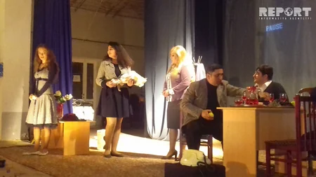 ​Şuşa Dövlət Musiqili Dram Teatrı Salyanda “Ağ qayıq” tamaşasını nümayiş etdirib - FOTO
