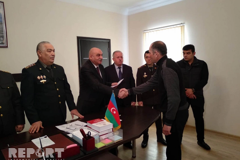 Əfv sərəncamı 14 saylı cəzaçəkmə müəssisəsində də icra olunub - VİDEO