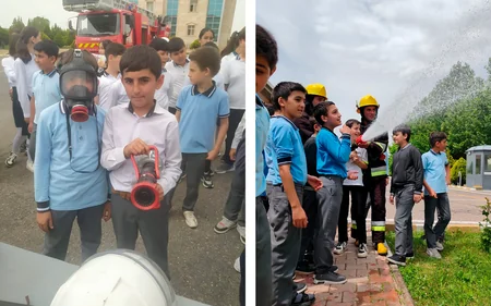 Naxçıvan FHN-də şagirdlər üçün “açıq qapı” günü keçirilib