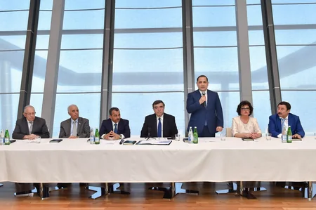 Azərsuda Su Təsərrüfatı və Meliorasiya İşçiləri Günü qeyd edilib