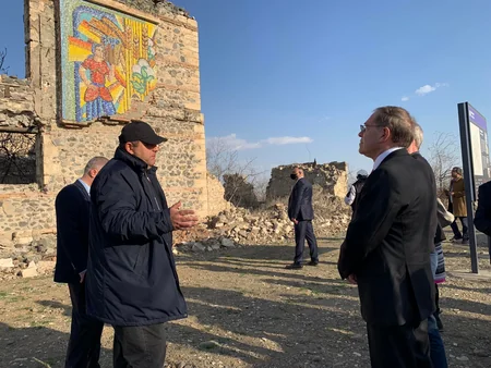 ABŞ və Böyük Britaniya səfirləri Emin Hüseynovla görüşüblər