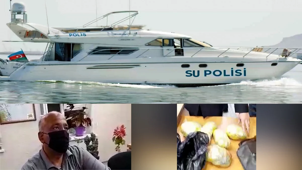 Su polisi əməliyyat keçirib, saxlanılan var