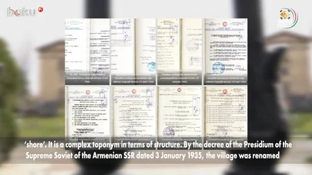 Xronika: - Ağ rəngli yer adları: Qərbi Azərbaycanın unudulmaz xəritəsi