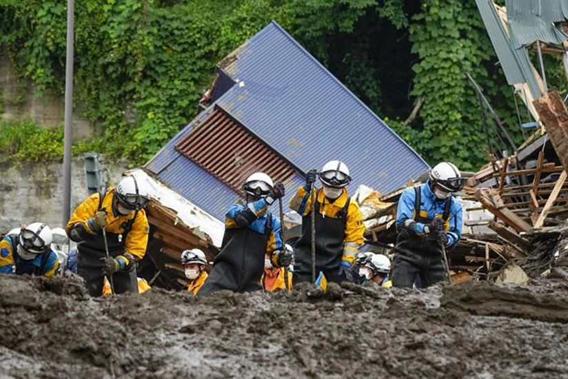 Japan landslide: Death toll reaches 13
