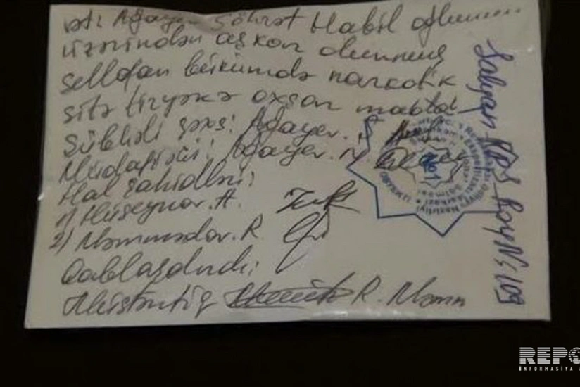 Salyan sakinindən narkotik vasitə götürülüb - FOTO
