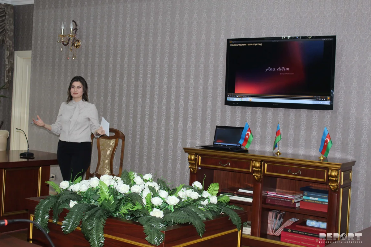 Tbilisidə Azərbaycan dilinə həsr olunan videoçarx təqdim olunub