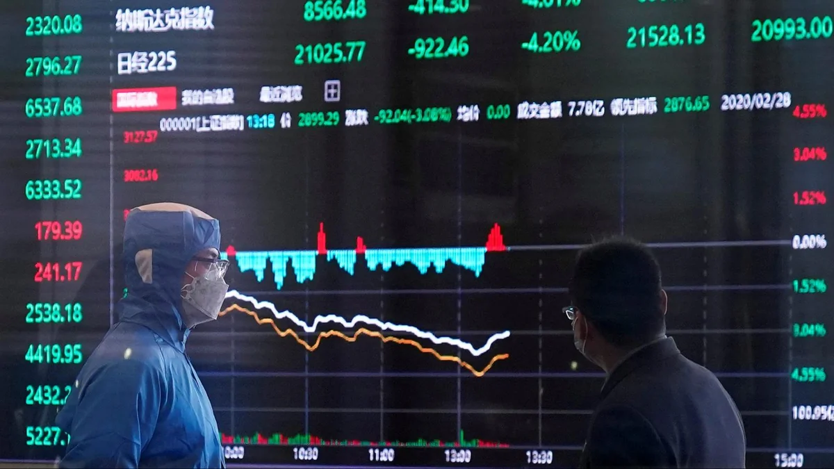 Çinin səhm bazarının dəyəri 10 trilyon dollara çatıb