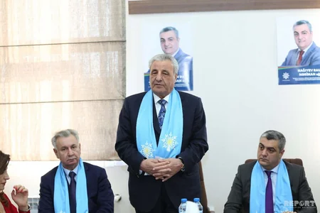 Deputatlığa namizəd Rauf Nağıyevin seçicilərlə növbəti görüşü keçirilib