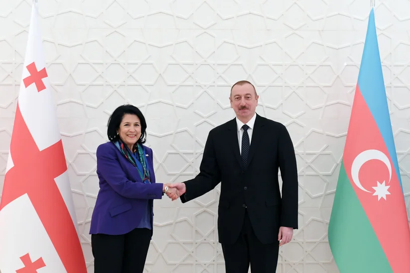Salome Zurabişvili Prezident İlham Əliyevi təbrik edib