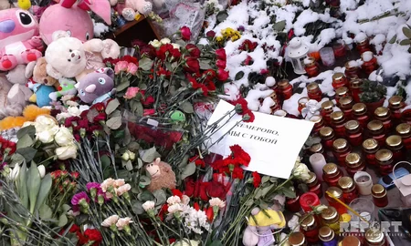 Moskvada yaşayan azərbaycanlılar Kemerovoda yanğın nəticəsində həlak olanların xatirəsini yad edib - FOTO