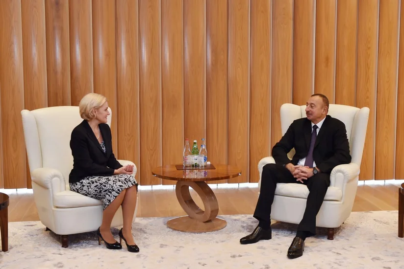 President Ilham Aliyev received delegation led by Deputy Chairman of Russian Government
