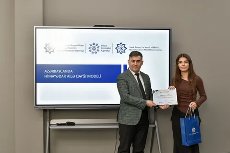 “Övladlığa götürmə sahəsində göstərilən xidmətlər”lə bağlı media nümayəndələrinə təlim keçirilib