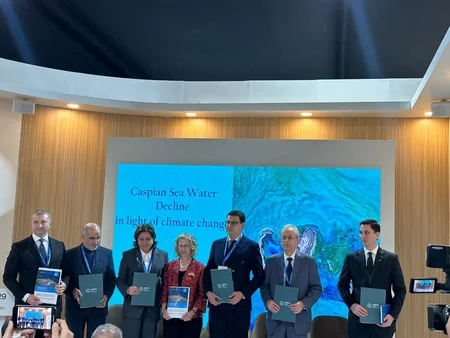 COP29 adopts declaration on strengthening cooperation over decline in Caspian Sea level