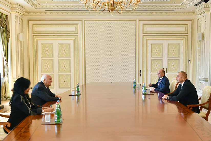 Ilham Aliyev receives High Representative for UNAOC