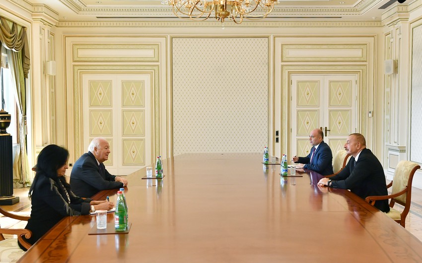 Ilham Aliyev receives High Representative for UNAOC Ilham Aliyev receives High Representative for UNAOC