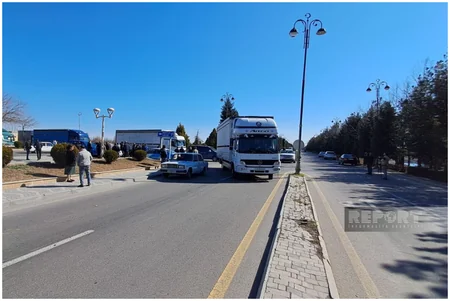 Ağdərənin Həsənriz kəndinə növbəti köç karvanı çatıb, açarlar təqdim edilib - YENİLƏNİB-2